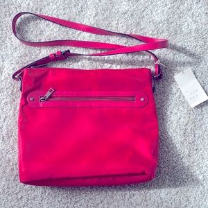A New Day- Fuchsia Nylon Crossbody